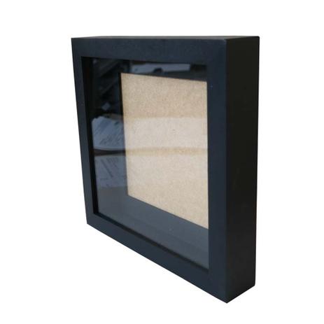 Moldura Caixa Alta 30x30cm Preto Com Paspatur E Vidro - Tree Art Decorações Menor preço em Moldura Caixa Alta 30x30cm Preto Com Paspatur E Vidro - Tree Art Decorações