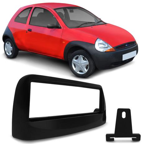 Moldura do Painel 1 Din Ford Ka 2000 e 2001 Preta com Furo Encaixe Sob Medida Acabamento Impecável - Ludovico é boa?