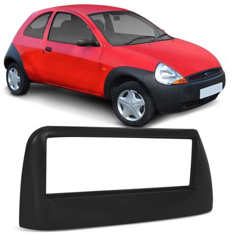 Moldura do Painel 1 Din Ford Ka 2000 e 2001 Preta Encaixe Sob Medida Acabamento Impecável - Nsn é boa?
