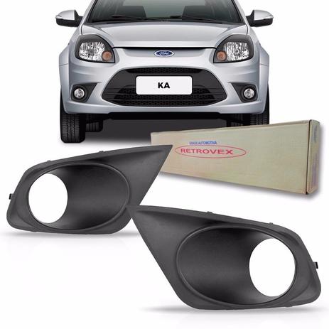 Moldura Grade Milha Parachoque Com Furo Ford Ka 2012 A 2013 - Blawer Menor preço em Moldura Grade Milha Parachoque Com Furo Ford Ka 2012 A 2013 - Blawer