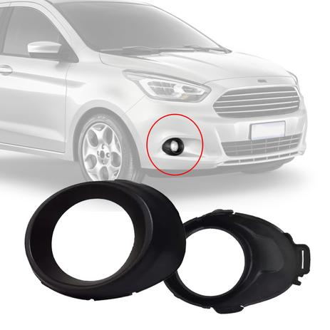 Moldura Grade Parachoque Original Ford Ka Hatch Sedan 2015 2016 2017 2018 Com furo Direito - Ford - original Menor preço em Moldura Grade Parachoque Original Ford Ka Hatch Sedan 2015 2016 2017 2018 Com furo Direito - Ford - original