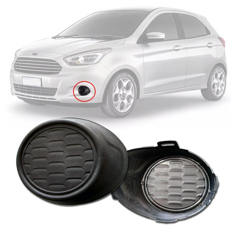 Moldura Grade Parachoque Original Ford Ka Hatch Sedan 2015 2016 2017 2018 Sem furo Esquerdo - Ford - original Menor preço em Moldura Grade Parachoque Original Ford Ka Hatch Sedan 2015 2016 2017 2018 Sem furo Esquerdo - Ford - original