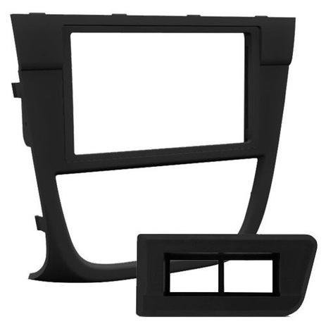 Moldura Painel 2 Din Dvd Gol Saveiro Voyage G5 2009 à 2012 Preto - S/m Menor preço em Moldura Painel 2 Din Dvd Gol Saveiro Voyage G5 2009 à 2012 Preto - S/m