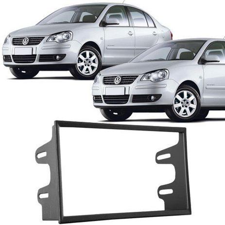 Moldura Painel 2 Din Dvd Polo Hatch Sedan 2003 à 2013 Preto - S/m Menor preço em Moldura Painel 2 Din Dvd Polo Hatch Sedan 2003 à 2013 Preto - S/m