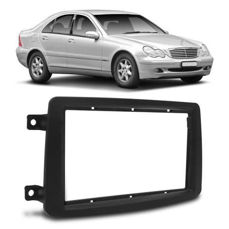 Moldura Painel 2 Din Japonês Chinês Mercedes Benz C Class W203 2002 a 2004 Preto para DVD Multimídia - Ludovico Menor preço em Moldura Painel 2 Din Japonês Chinês Mercedes Benz C Class W203 2002 a 2004 Preto para DVD Multimídia - Ludovico