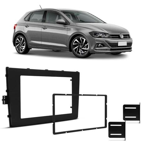 Moldura Painel 2 Din Japonês Chinês Novo Polo Virtus 2017 a 2019 Preto para Dvd Multimidia - Ludovico Menor preço em Moldura Painel 2 Din Japonês Chinês Novo Polo Virtus 2017 a 2019 Preto para Dvd Multimidia - Ludovico