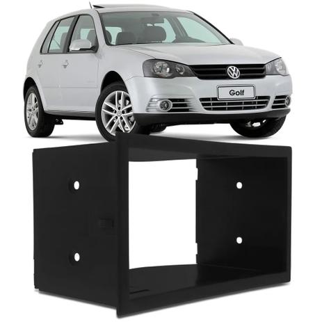 Moldura Painel 2 Din Polo Fox CrossFox SpaceFox Bora Ecosport Fiesta Golf 1996 a 2013 Preta - Permak Menor preço em Moldura Painel 2 Din Polo Fox CrossFox SpaceFox Bora Ecosport Fiesta Golf 1996 a 2013 Preta - Permak