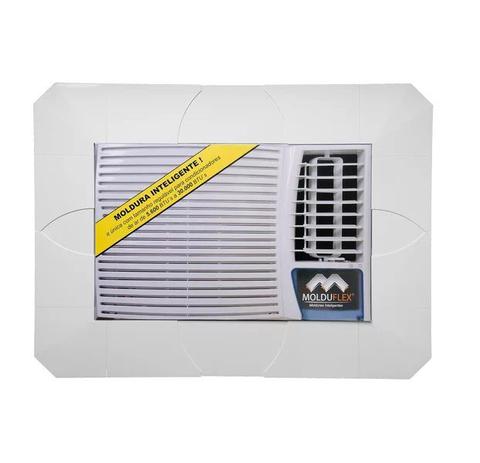 Moldura Para Ar Condicionado Regulável De 5600 A 30.000btus - Molduflex Menor preço em Moldura Para Ar Condicionado Regulável De 5600 A 30.000btus - Molduflex