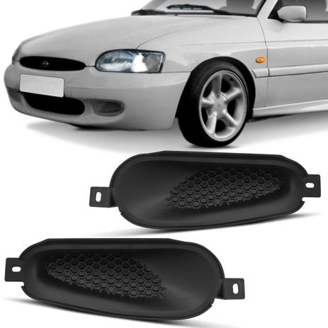 Moldura Para-Choque Tampa Farol Milha Escort Zetec Perua Zetec Sw 1998 a 2002 Preta - G. Componentes Menor preço em Moldura Para-Choque Tampa Farol Milha Escort Zetec Perua Zetec Sw 1998 a 2002 Preta - G. Componentes