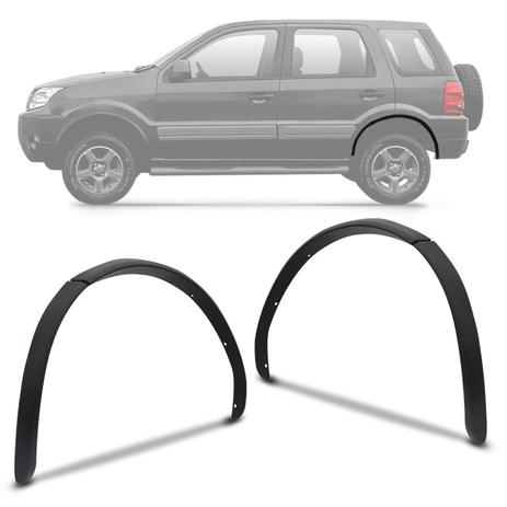 Moldura Para-lama Traseiro Ecosport 03 04 05 06 07 08 09 10 11 12 Alargador Preto Liso - Dts é ruim? Moldura Para-lama Traseiro Ecosport 03 04 05 06 07 08 09 10 11 12 Alargador Preto Liso - Dts é boa?