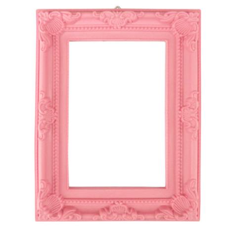 Moldura Provençal Retangular com Cantoneira Real 19,5x14,7cm Rosa Antigo - Resina - Resinas Menor preço em Moldura Provençal Retangular com Cantoneira Real 19,5x14,7cm Rosa Antigo - Resina - Resinas