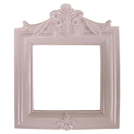 Moldura Provençal Retrato Cantoneira 11,5x14 Rosa - Resina - Resinas Menor preço em Moldura Provençal Retrato Cantoneira 11,5x14 Rosa - Resina - Resinas