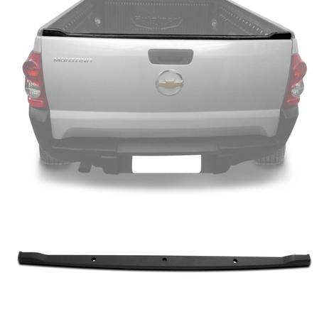 Moldura Superior da Tampa Traseira Montana 2004 a 2010 Preto Acabamento da Caçamba - Auto quality Menor preço em Moldura Superior da Tampa Traseira Montana 2004 a 2010 Preto Acabamento da Caçamba - Auto quality
