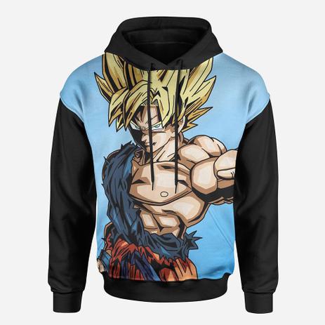 moletom com capuz goku