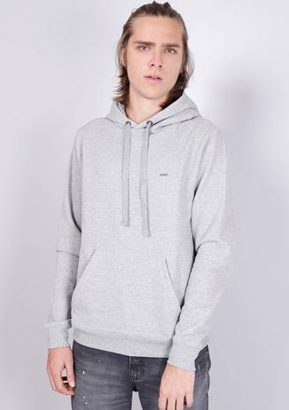 allsaints grey moletom com capuz