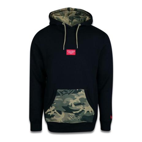 black military moletom com capuz