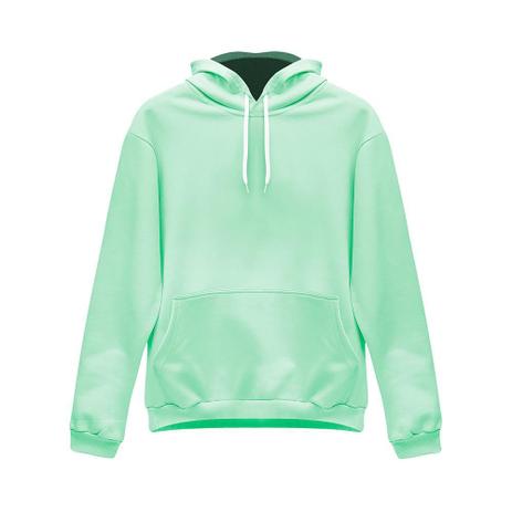 flannel moletom com capuz green