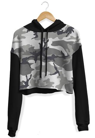 cute cropped zip up moletom com capuzs