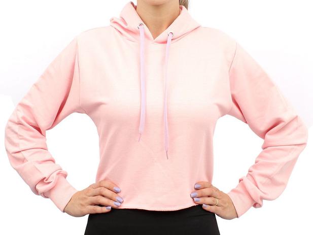 womens cropped zip up moletom com capuz