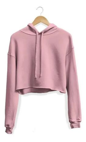 Moletom Feminino Cropped Blusa Casaco Blusa De Frio - Hunter Eagle - Moletom / Blusão Feminino - Magazine Luiza