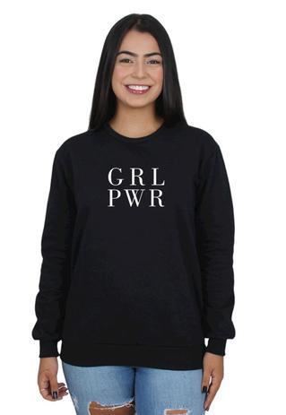 black moletom com capuz for girl