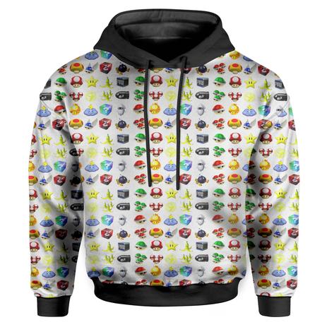 moletom com capuz mario