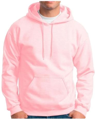 Moletom Masculino E Feminino Blusa De Frio Canguru Rosa-Claro Tamanho GG -  Bullhorn - Moletom / Blusão Feminino - Magazine Luiza