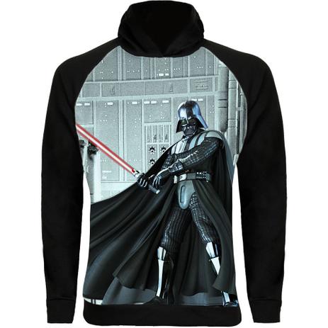 Moletom Raglan Star Wars Darth Vader - 429K - Outros Moda e Acessórios - Magazine Luiza