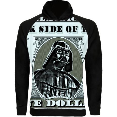 Moletom Raglan Star Wars Darth Vader Dollar - 429K - Outros Moda e Acessórios - Magazine Luiza