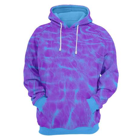 purple tie dye champion moletom com capuz
