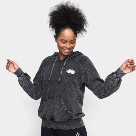 volcom zip moletom com capuz