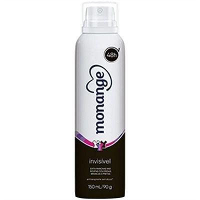 Monange Invisible Desodorante Aerosol 90g (Kit C/06) Menor preço em Monange Invisible Desodorante Aerosol 90g (Kit C/06)