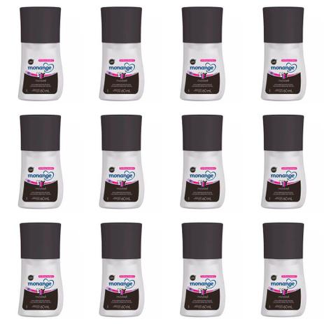 Monange Invisible Desodorante Rollon 60ml (Kit C/12) Menor preço em Monange Invisible Desodorante Rollon 60ml (Kit C/12)