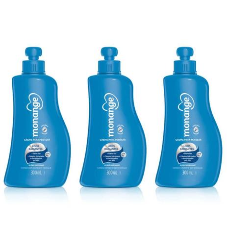 Monange Lisos Radiantes Creme P/ Pentear 300ml (Kit C/03) é ruim? Monange Lisos Radiantes Creme P/ Pentear 300ml (Kit C/03) é boa?
