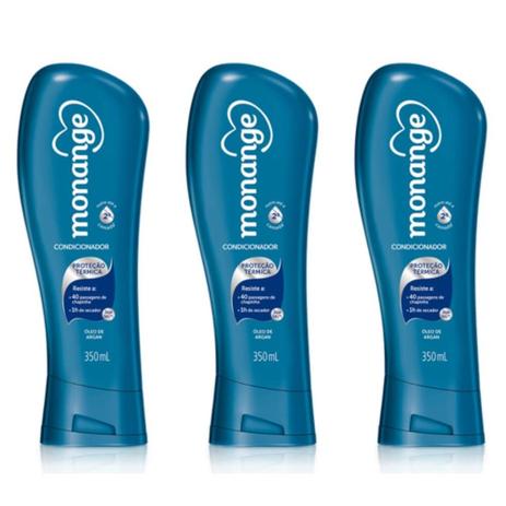 Monange Proteção Térmica Condicionador 350ml (Kit C/03) Menor preço em Monange Proteção Térmica Condicionador 350ml (Kit C/03)