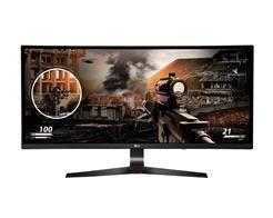 Monitor 34 LED LG - Ultrawide - Gamer - Curve - 1MS - 144HZ - USB - Display PORT - 34UC79G-B.AWZ