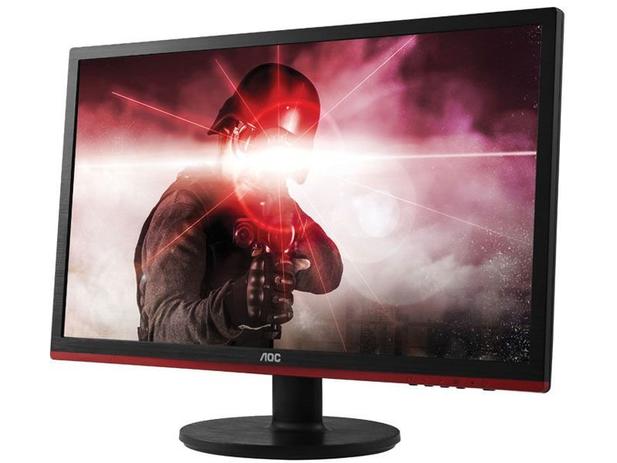 Monitor AOC Gamer LED 24” Entusiasta 1920 X 1080 Widescreen VGA HDMI DP G2460VQ6 Menor preço em Monitor AOC Gamer LED 24” Entusiasta 1920 X 1080 Widescreen VGA HDMI DP G2460VQ6