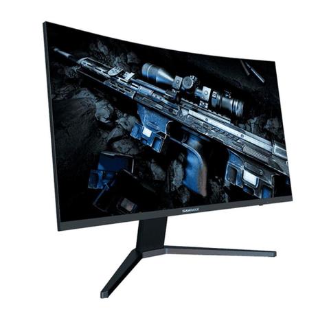 Monitor Gamer GameMax 34 Pol Ultra Wide Curvo, WQHD, 144Hz, 1ms, Black,  GMX34CKXQ - Monitor para Computador - Magazine Luiza