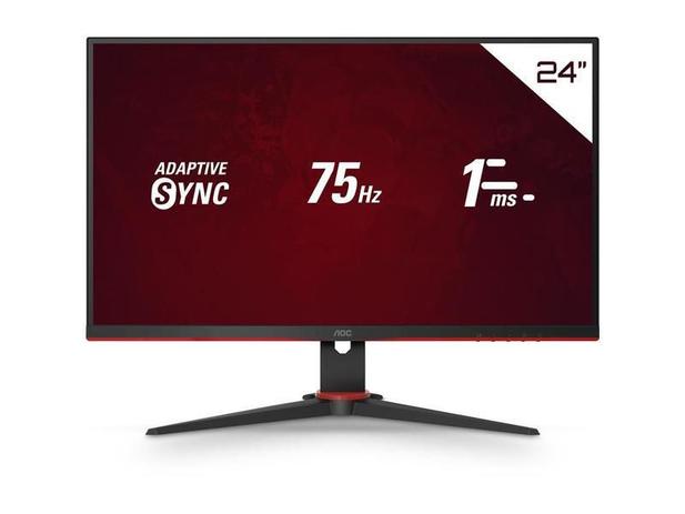 Monitor gamer 24 aoc sniper fhd, ips, hdmi, vga 75hz 1ms 24g2he5 Menor preço em Monitor gamer 24 aoc sniper fhd, ips, hdmi, vga 75hz 1ms 24g2he5