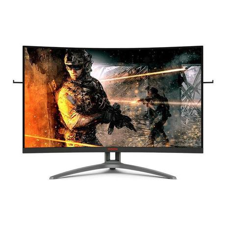 Monitor Gamer AOC Agon 31.5" Curvo VA 165Hz 1ms FHD FreeSync VGA/HDMI/DP, AG323FCXE Menor preço em Monitor Gamer AOC Agon 31.5" Curvo VA 165Hz 1ms FHD FreeSync VGA/HDMI/DP, AG323FCXE
