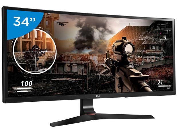 Monitor Gamer Full HD LG Curvo Widescreen IPS 34” - 34UC79-G Menor preço em Monitor Gamer Full HD LG Curvo Widescreen IPS 34” - 34UC79-G