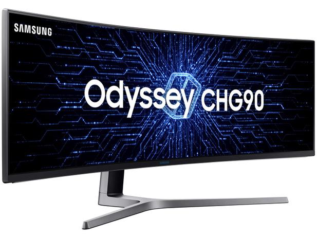 Monitor Gamer Full HD Samsung QLED Curvo 49” - C49HG90