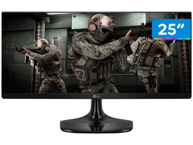 Monitor Gamer LG 25UM58G 25” LED IPS - Full HD HDMI 75Hz 1ms