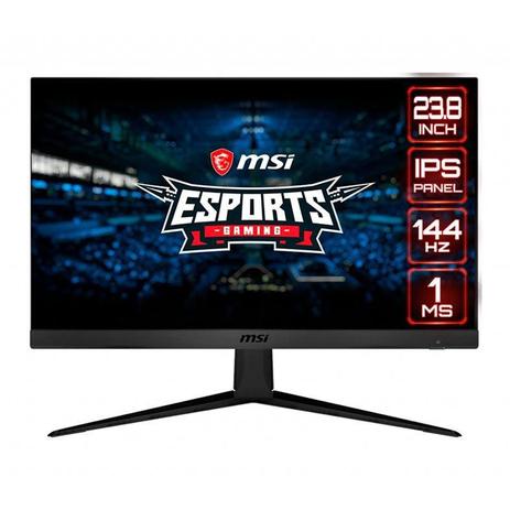 Monitor Gamer MSI Optix G241 23.8" 1ms 144Hz FHD FreeSync HDMI/DP Menor preço em Monitor Gamer MSI Optix G241 23.8" 1ms 144Hz FHD FreeSync HDMI/DP