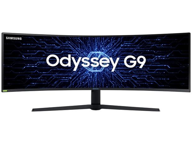 Monitor Gamer Samsung Odyssey G9 49” QLED - Curvo DQHD HDMI 240Hz 1ms Menor preço em Monitor Gamer Samsung Odyssey G9 49” QLED - Curvo DQHD HDMI 240Hz 1ms