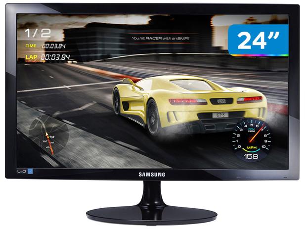 Monitor Gamer Samsung S24D332H 24” LED Full HD - HDMI 75Hz 1ms