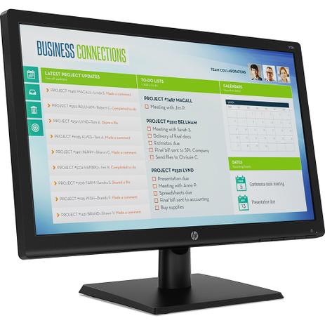 Monitor HP 18,5 LED VGA V19b - 2XM32AA Menor preço em Monitor HP 18,5 LED VGA V19b - 2XM32AA
