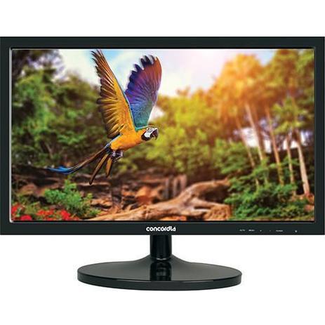 Monitor LED 18.5” VGA Concórdia Menor preço em Monitor LED 18.5” VGA Concórdia