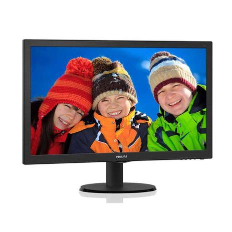 Monitor Led 18,5 Philips 193V5LSB2 18,5 Led 1366 X 768 Preto Menor preço em Monitor Led 18,5 Philips 193V5LSB2 18,5 Led 1366 X 768 Preto