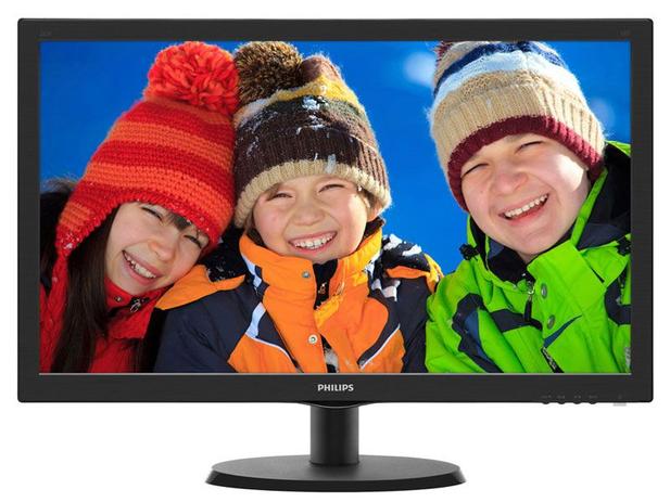 Monitor LED 21.5 Philips 223V5LHSB2 21,5 LED 1920 X 1080 FULL HD Widescreen HDMI Menor preço em Monitor LED 21.5 Philips 223V5LHSB2 21,5 LED 1920 X 1080 FULL HD Widescreen HDMI